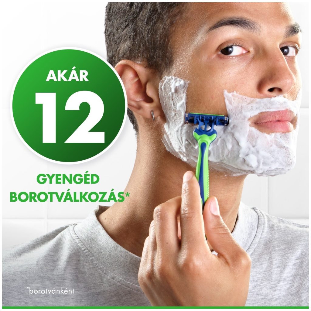 Gillette Blue3 Plus Sensitive eldobható borotva (2x6 db)