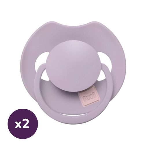 LOVI Dinamikus szilikon cumi Prime 0-6hó 1+1db (viola)