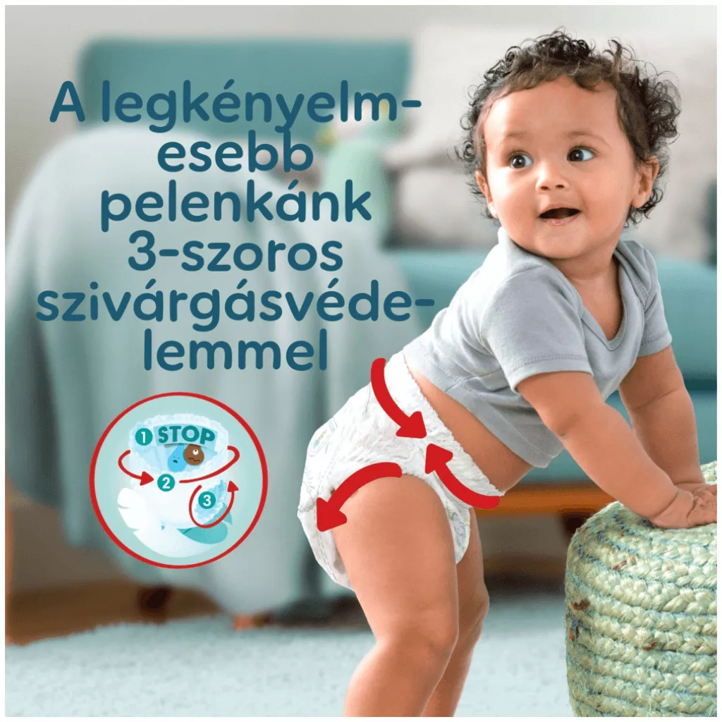 Pampers Premium Care Pants bugyipelenka 4, 9-15 kg HAVI PELENKACSOMAG 228 db