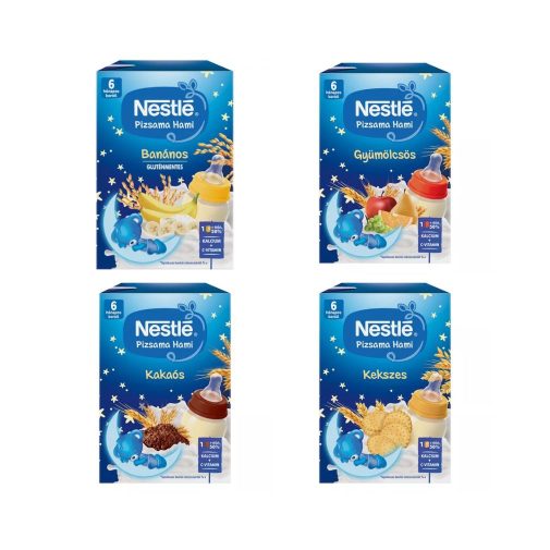 Nestlé Pizsama Hami folyékony bébiétel próbacsomag 6 hó+ (4x400ml)