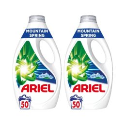   Ariel Mountain Spring folyékony mosószer 2x2,25 liter (100 mosás)
