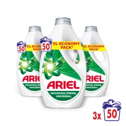   Ariel Mountain Spring folyékony mosószer 3x2,25 liter (150 mosás)