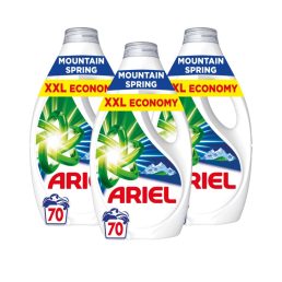   INGYENES SZÁLLÍTÁS - Ariel Mountain Spring folyékony mosószer 3x3,15 liter (210 mosás)