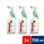 Flóraszept 0% klóros univerzális fertőtlenítő spray 3x700 ml