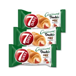 7Days Double epres-vaníliás töltött croissant 3x80 g