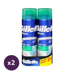   Gillette Series nyugtató hatású borotvazselé (2x2x200 ml)