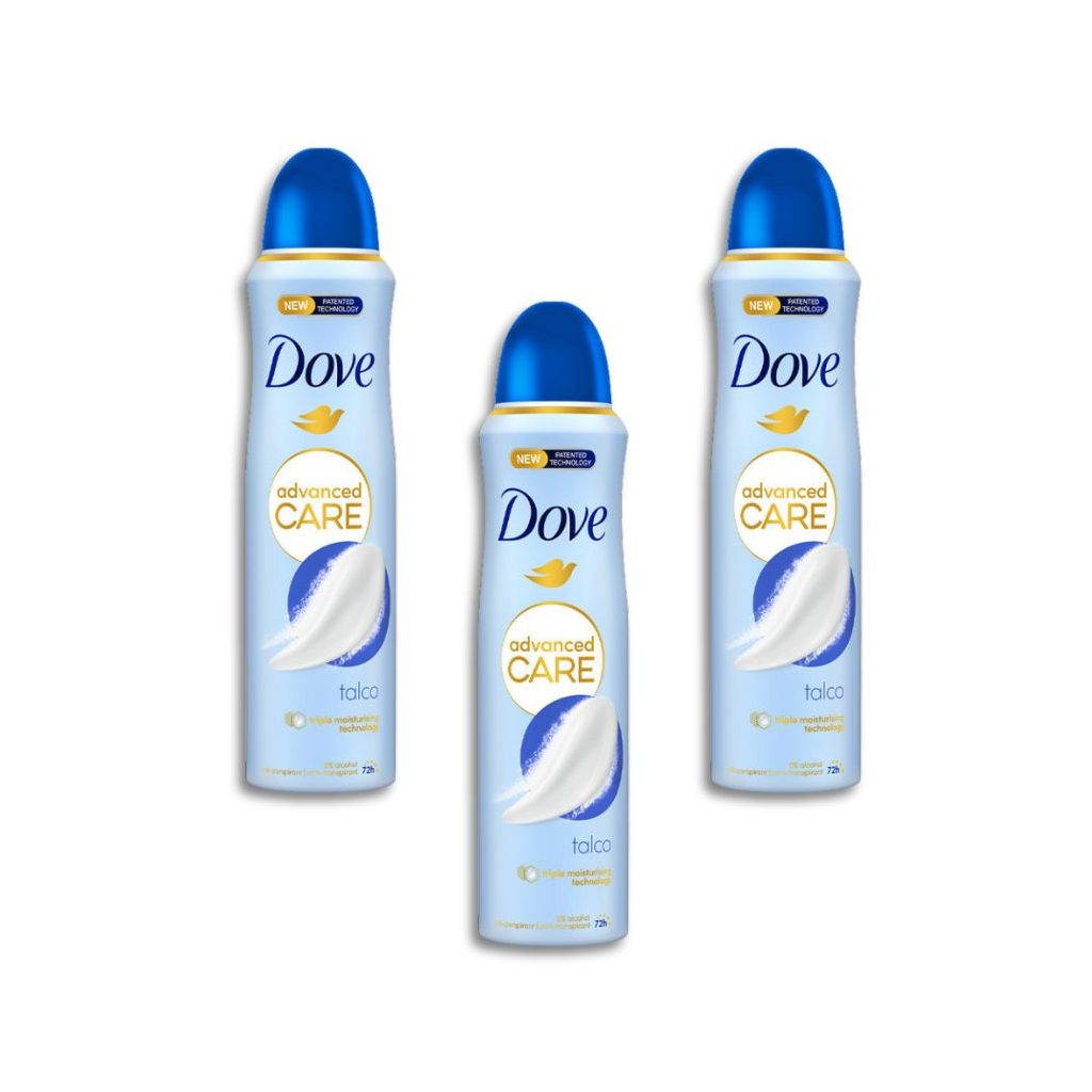 Dove deo Talco izzadásgátló aeroszol (3x150 ml)