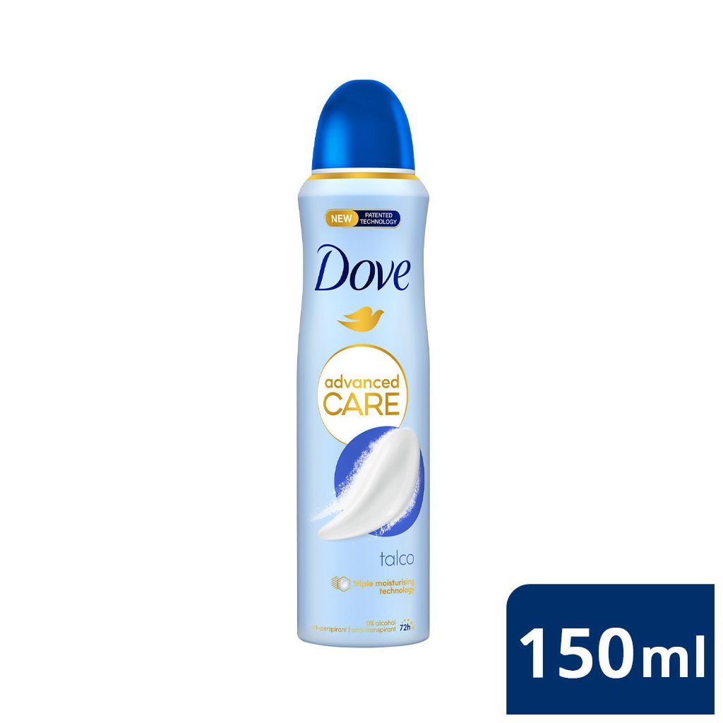 Dove deo Talco izzadásgátló aeroszol (3x150 ml)