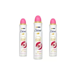   Dove Go Fresh gránátalma izzadásgátló aeroszol (3x200 ml) + AJÁNDÉK Hajpánt