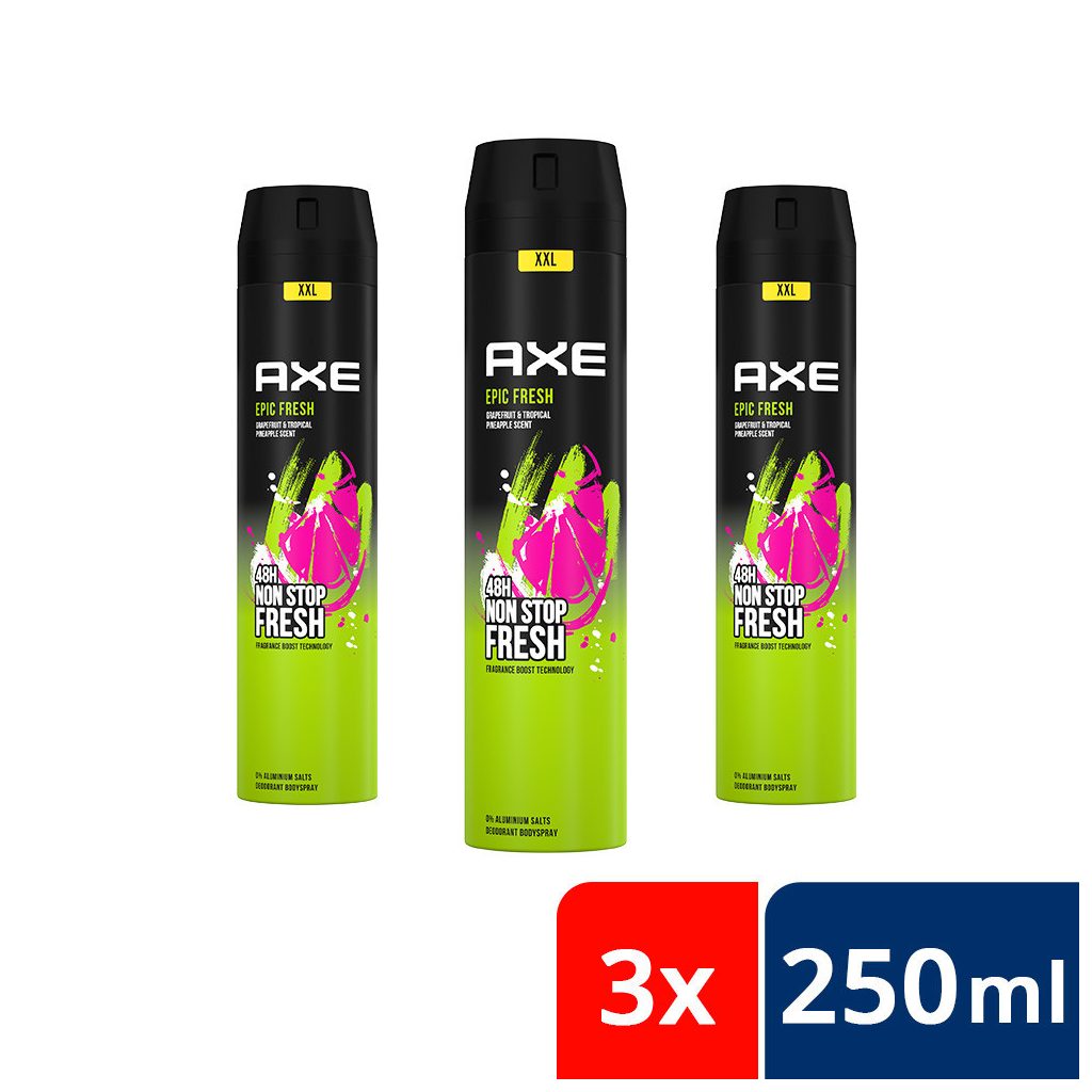 AXE deo Epic Fresh (3x250 ml)
