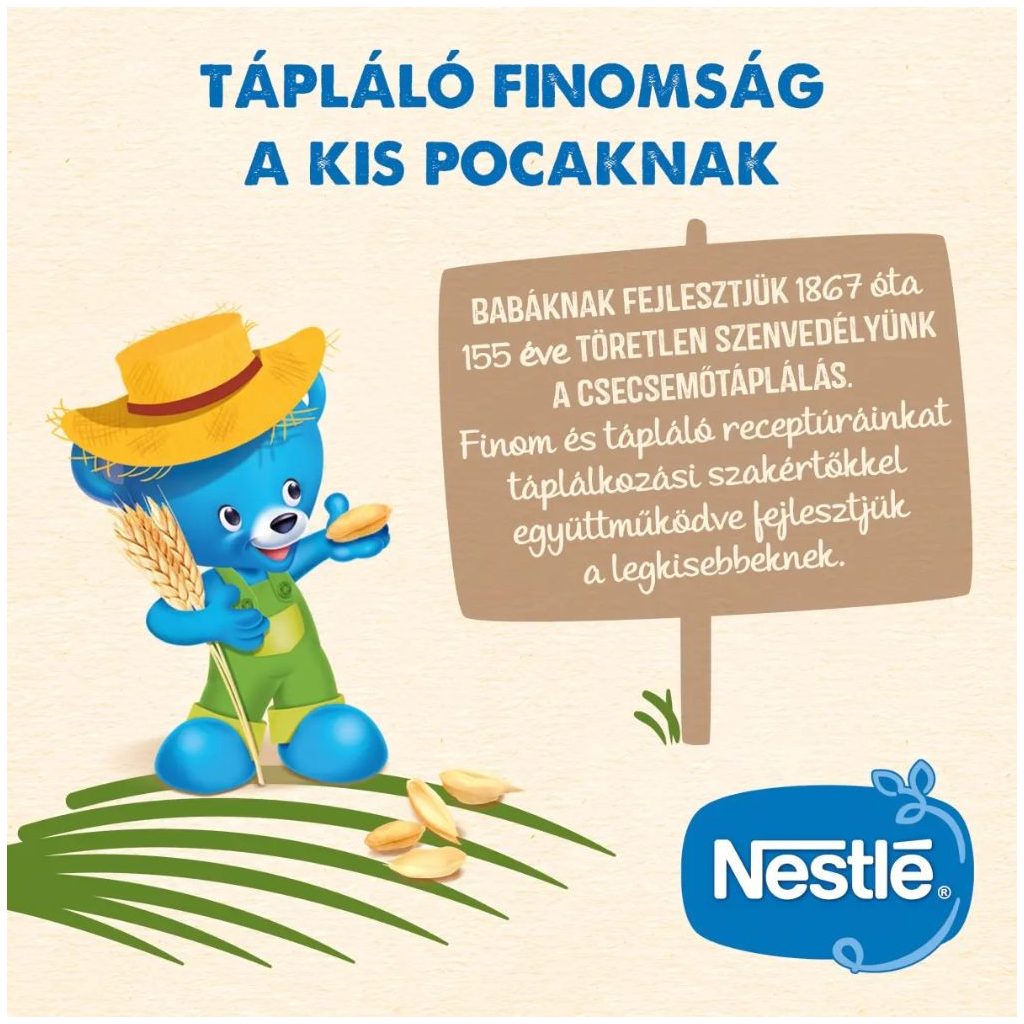 Nestlé Banános tejberizspép 6 hó+ (4x200 g)