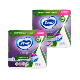   Zewa Premium Extra Long 2 rétegű papírtörlő, 4 tekercs (280 lap)