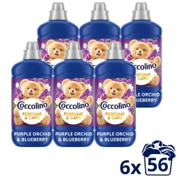   Coccolino Perfume & Care Purple Orchid & Blueberry öblítő 6x1288 ml (336 mosás)
