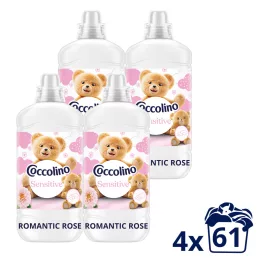   Coccolino Sensitive Romantic Rose öblítő 4x1403 ml (244 mosás)