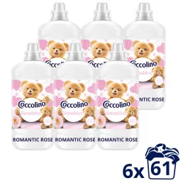   Coccolino Sensitive Romantic Rose öblítő 6x1403 ml (366 mosás)