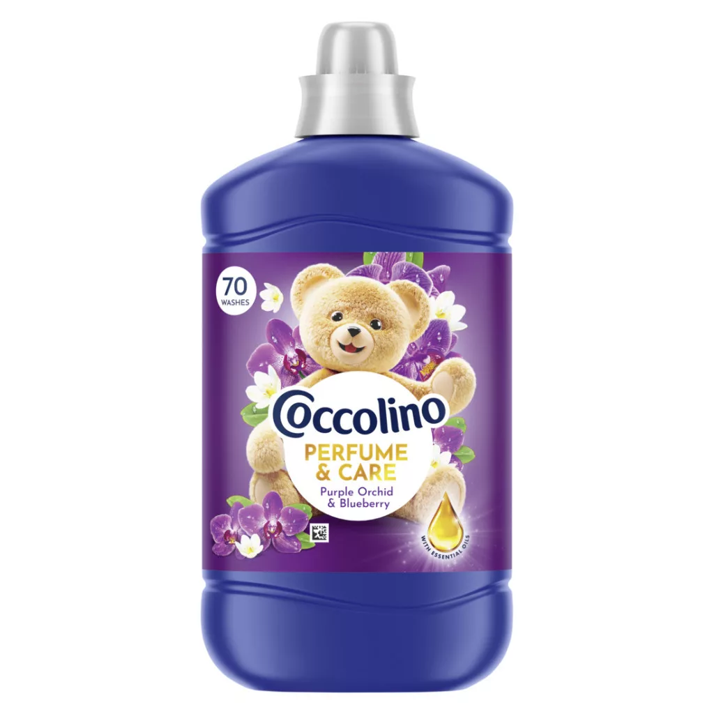 Coccolino Perfume & Care Purple Orchid & Blueberry öblítő 4x1610 ml (280 mosás)