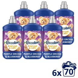   Coccolino Perfume & Care Purple Orchid & Blueberry öblítő 6x1610 ml (420 mosás)