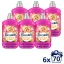 Coccolino Perfume & Care Tiare Flower & Red Fruits öblítő 6x1610 ml (420 mosás)