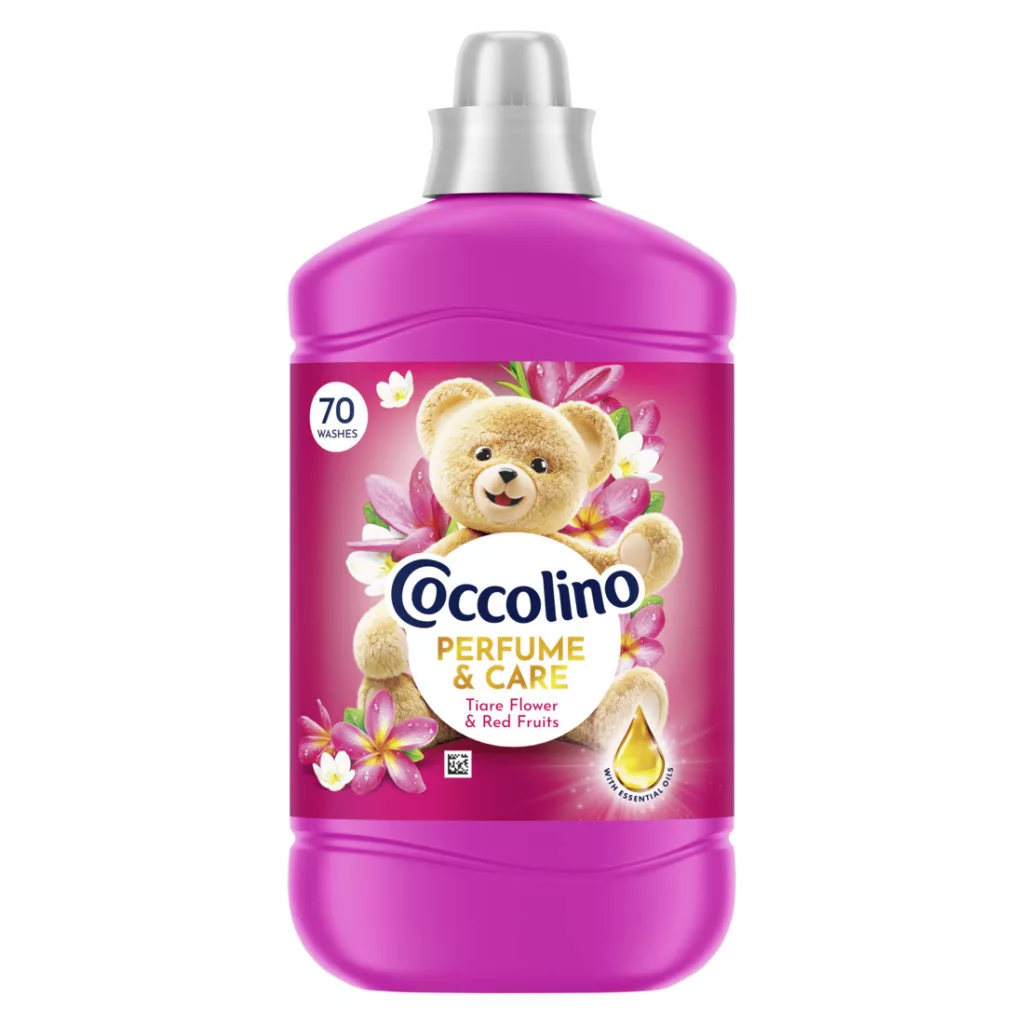 Coccolino Perfume & Care Tiare Flower & Red Fruits öblítő 6x1610 ml (420 mosás)