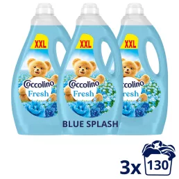Coccolino Fresh Blue Splash öblítő 3x2990 ml (390 mosás)