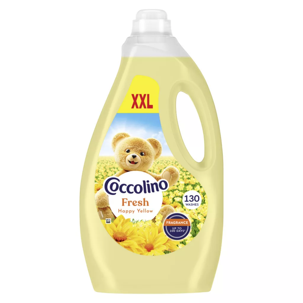 Coccolino Fresh Happy Yellow öblítő 3x2990 ml (390 mosás)