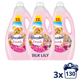 Coccolino Fresh Silk Lily öblítő 3x2990 ml (390 mosás)