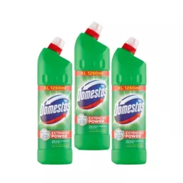   Domestos fertőtlenítő hatású tisztítószer, Pine Fresh (3x1250 ml)
