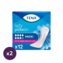 Tena Lady Protect+ maxi inkontinencia betét (2x12 db)