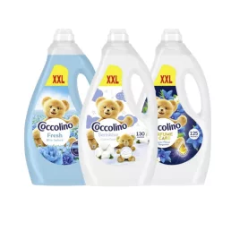   Coccolino öblítő válogatás 2x2990 ml és 1x2875 ml (385 mosás)