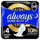 Always Ultra Secure Night egészségügyi betét (2x24 db)