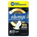 Always Ultra Secure Night egészségügyi betét (2x24 db)