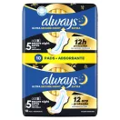 Always Ultra Secure Night Extra egészségügyi betét (6x10 db)