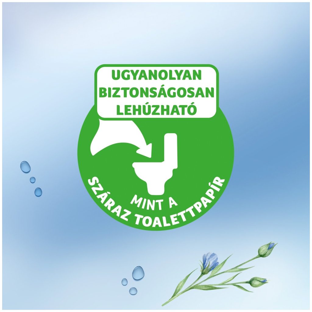 Zewa Baby nedves toalettpapír (2x80 db)