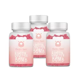 3 havi Magic Hair Biotin Bomb gumivitamin kúra csomag