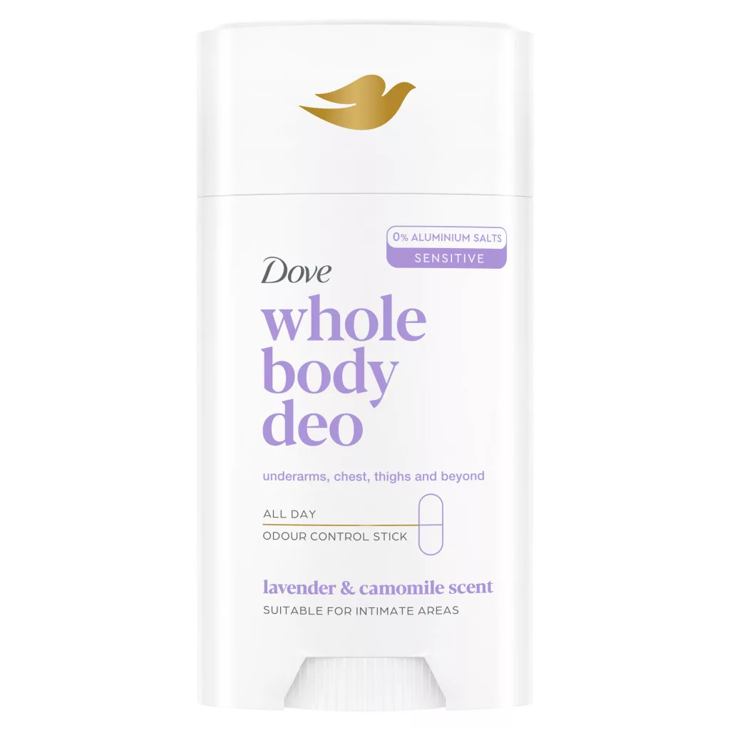 Dove Whole Body Lavender & Chamomile dezodor stift (3x75 ml)