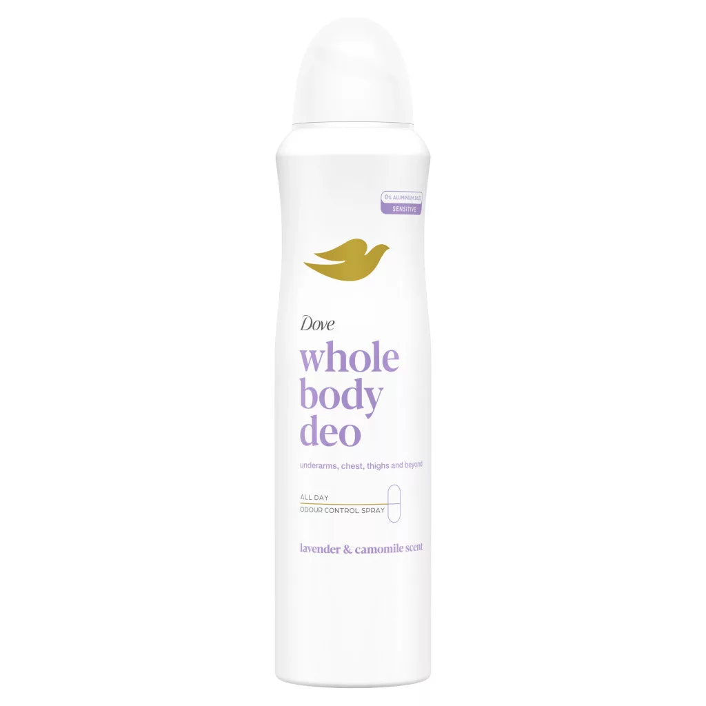 Dove Whole Body Lavender & Chamomile dezodor (3x150 ml)