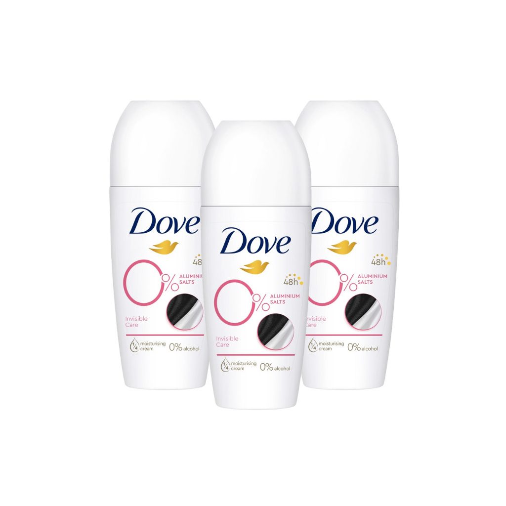Dove Invisible Care dezodor (3x50 ml)