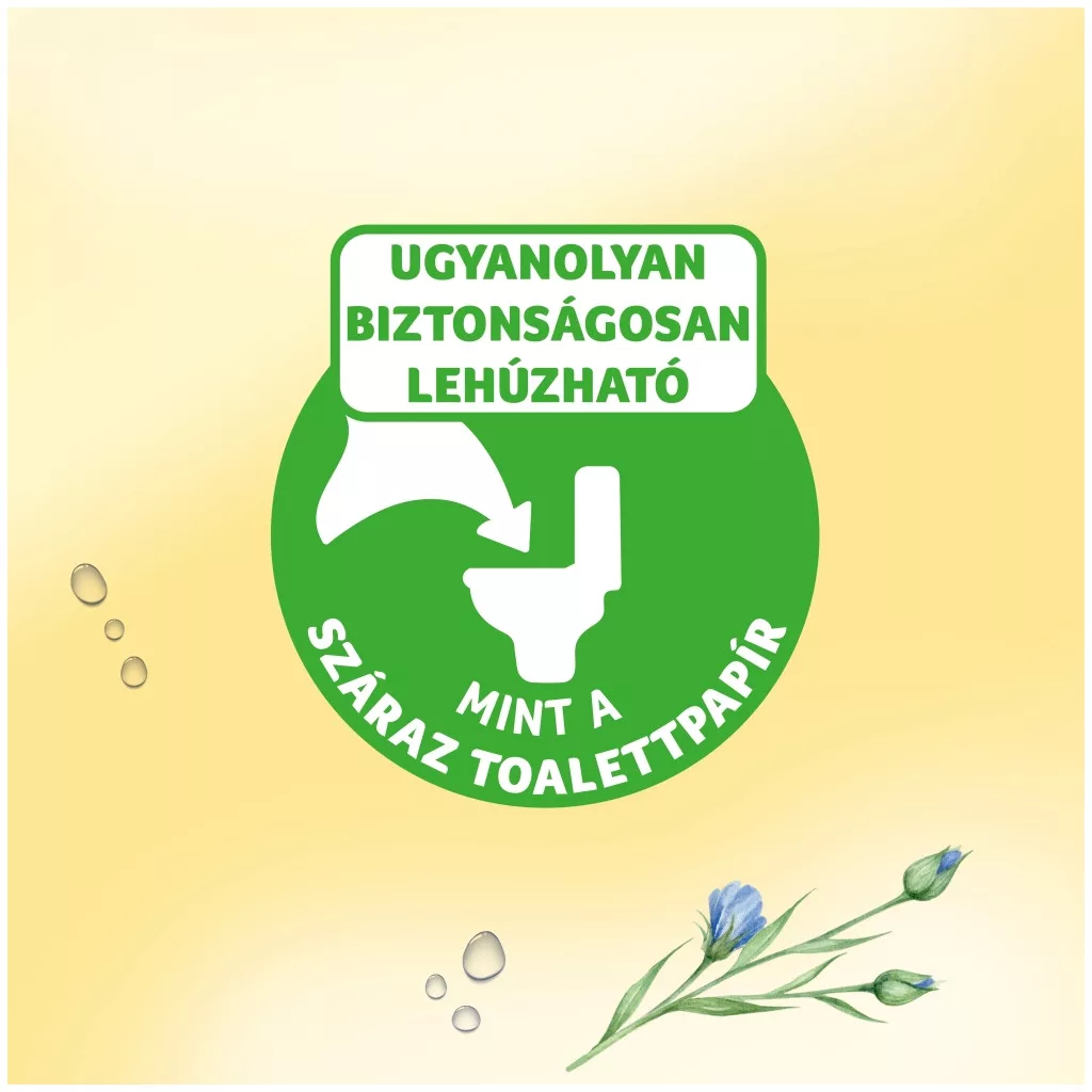 Zewa Almond Milk nedves toalettpapír (3x42 db)