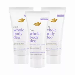 Dove Whole Body Lavender & Chamomile dezodor krém (3x75 ml)