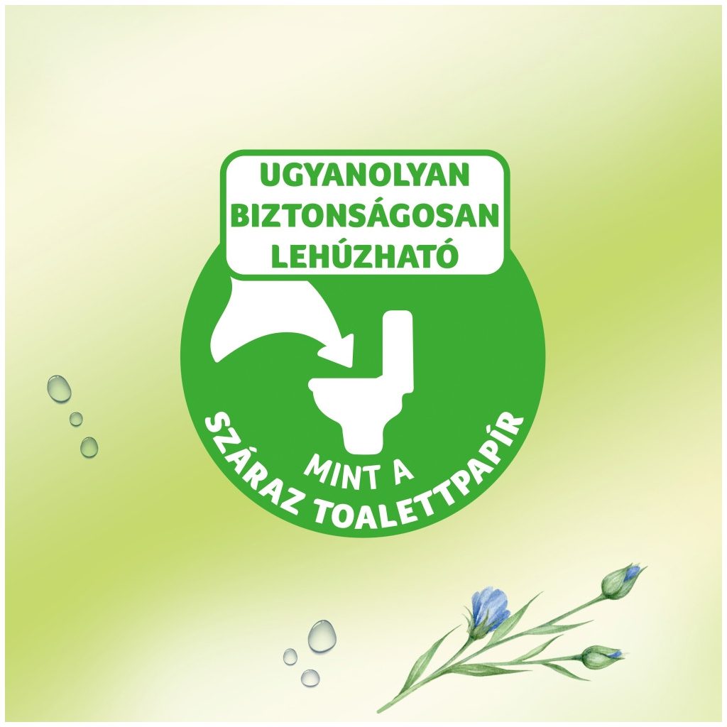 Zewa Natural Camomile nedves toalettpapír (3x42 db)