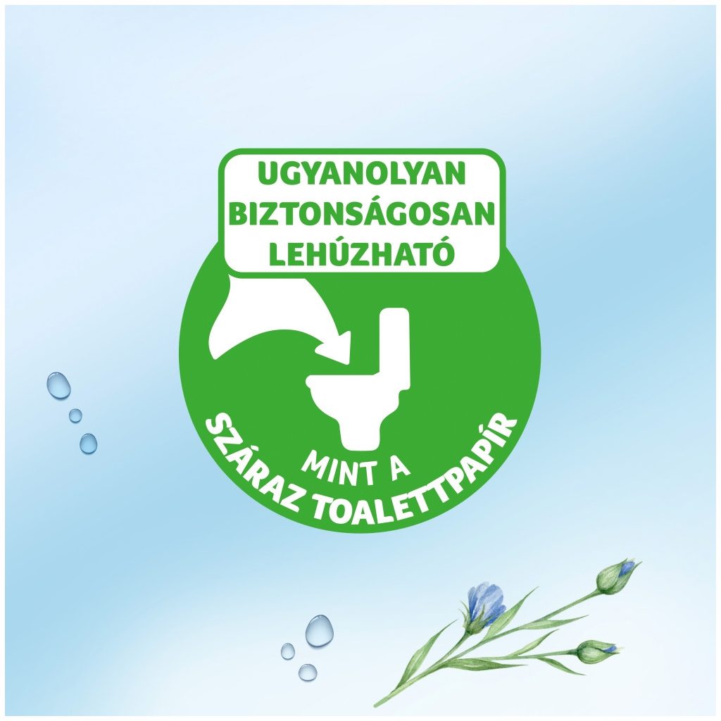 Zewa Sensitive nedves toalettpapír (3x42 db)