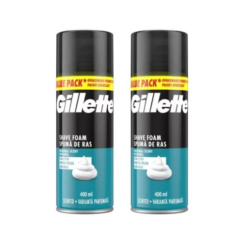 Gillette Classic Sensitive borotvahab (2x400 ml)