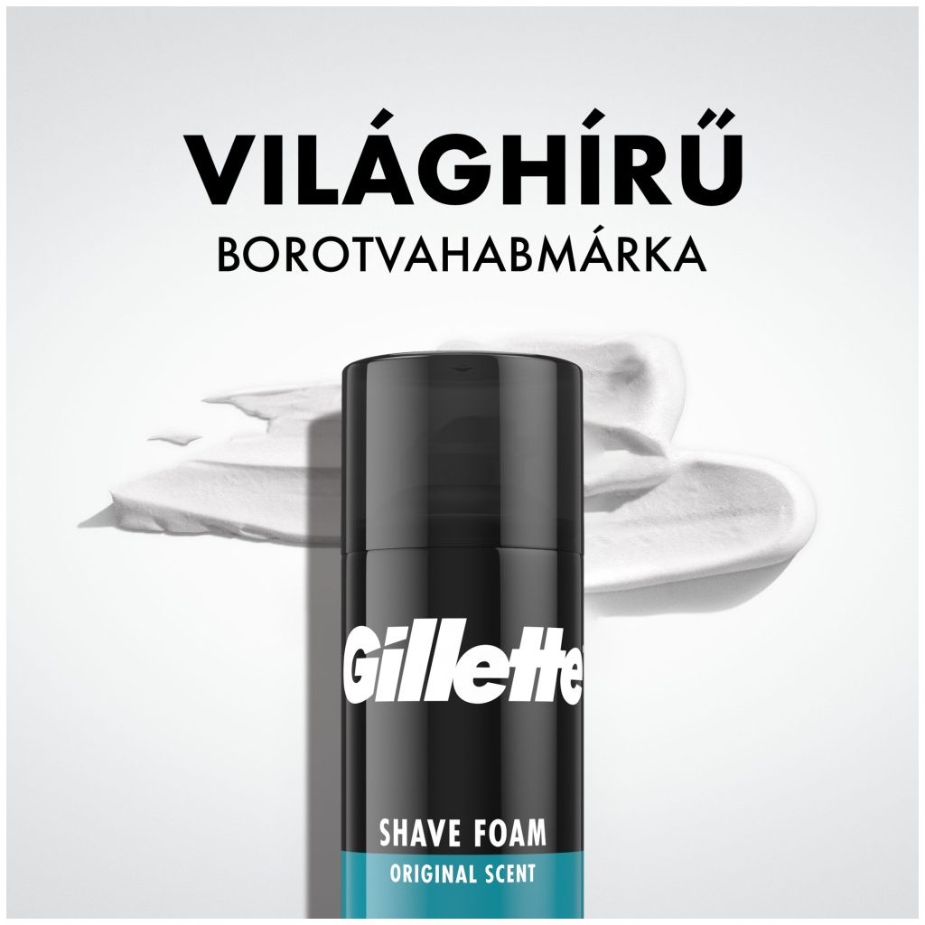 Gillette Classic Sensitive borotvahab (3x400 ml)