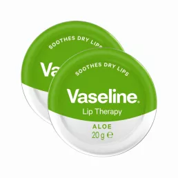 Vaseline Lip Therapy Aloe Vera ajakápoló (2x20 g)