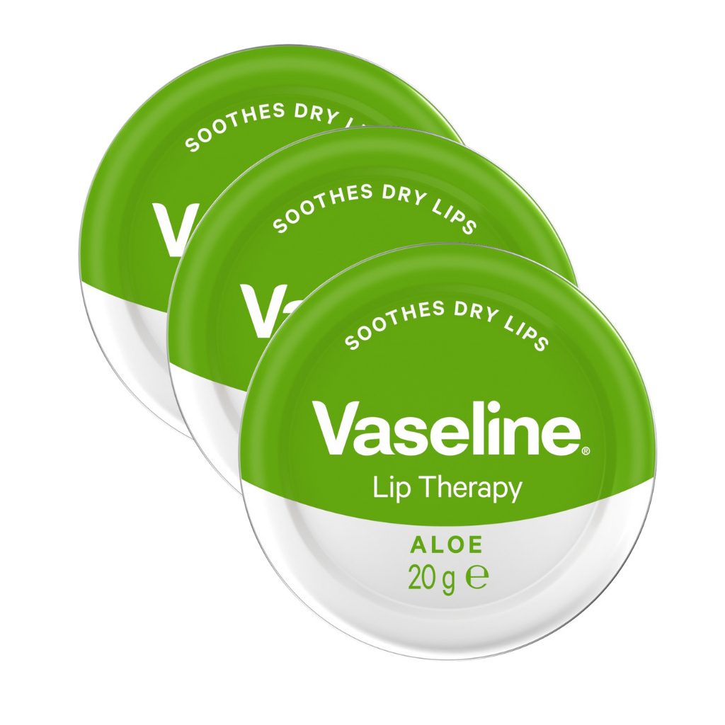 Vaseline Lip Therapy Aloe Vera ajakápoló (3x20 g)