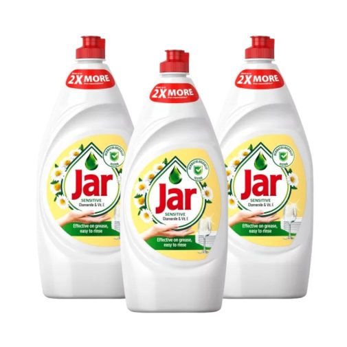 Jar Sensitive mosogatószer kamillával (3x900 ml)