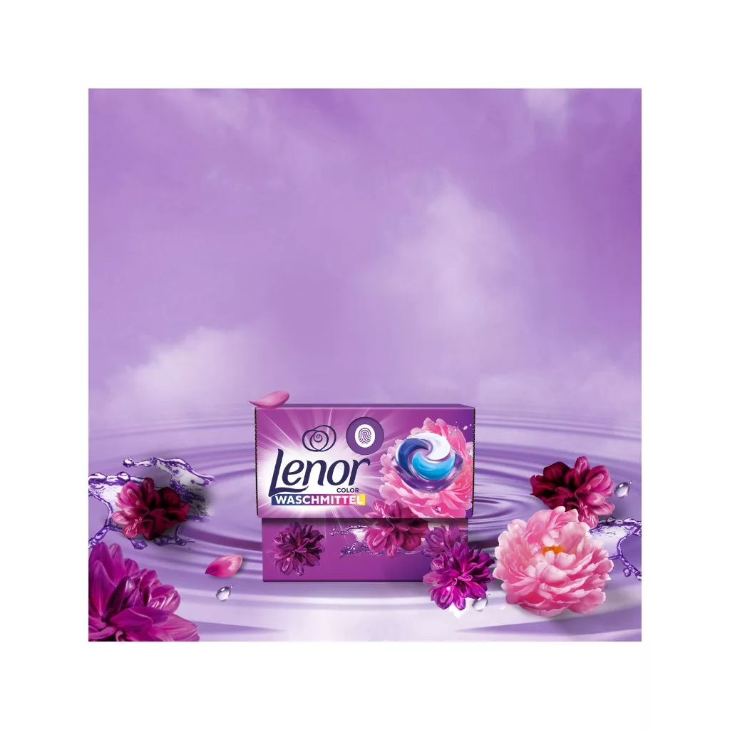 Lenor PODS® Amethyst Flower Bloom Color Mosókapszula 2x50 db (100 mosás)
