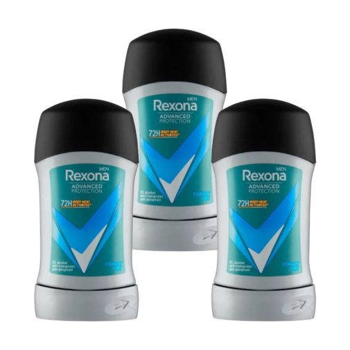 Rexona Men Advanced Protection Cobalt Dry izzadásgátló stift (3x50 ml)