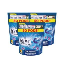   INGYENES SZÁLLÍTÁS - Lenor PODS® April Fresh Univerzális Mosókapszula 3x50 db (150 mosás)