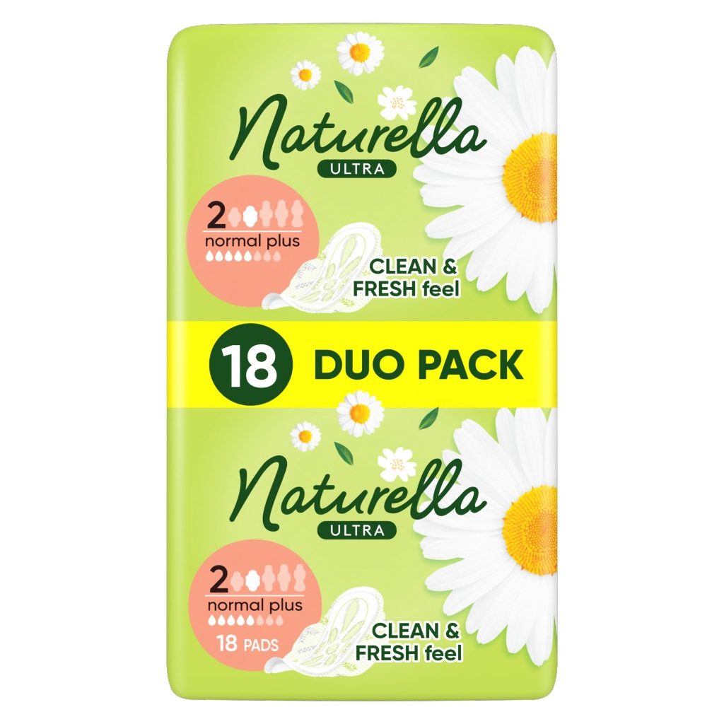 Naturella Ultra Normal Plus egészségügyi betét (2x18 db)